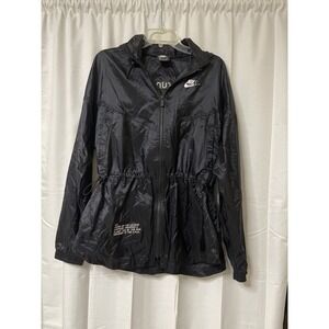 Nike Run womens Windrunner Windbreaker Jacket Black M